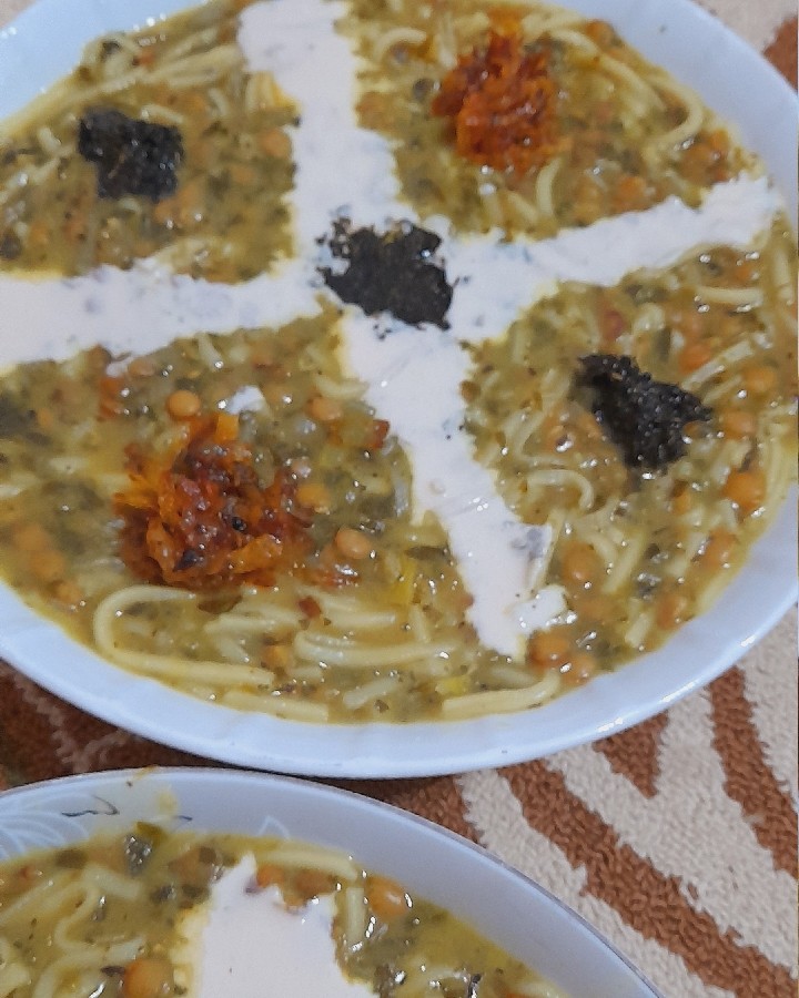 عکس آش عدس خیرات برای بابای نازنینم