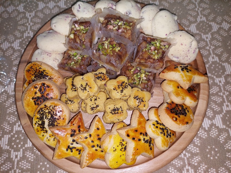 عکس شیرینی های عید