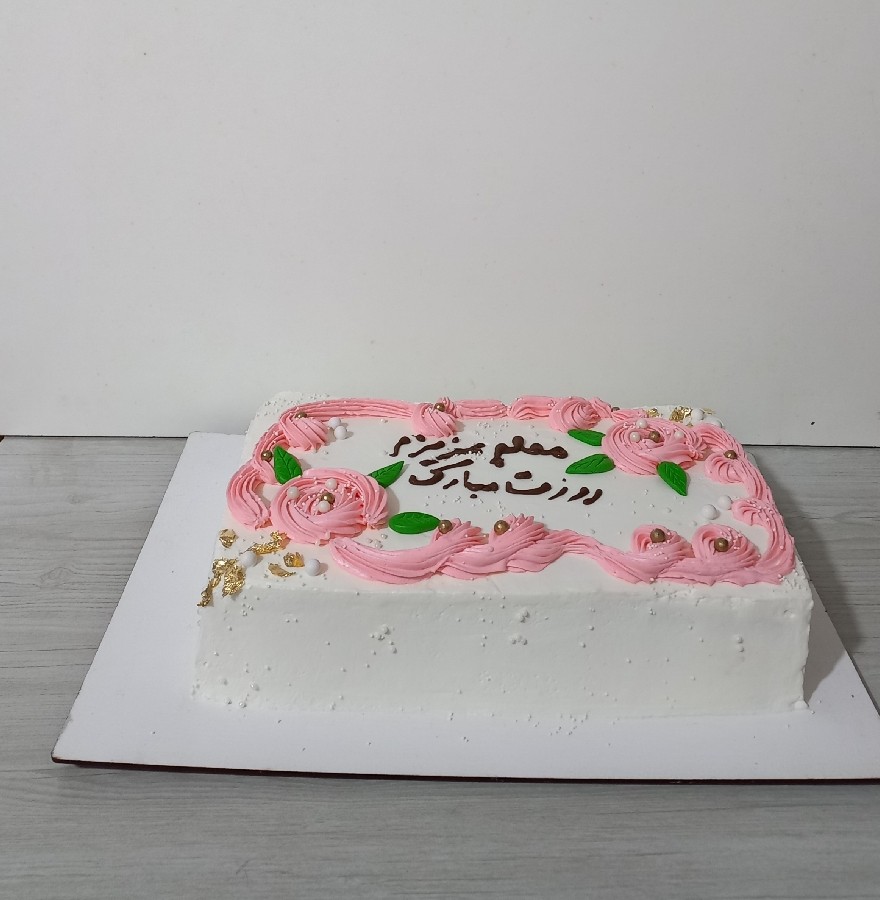 عکس کیک اسفنجی