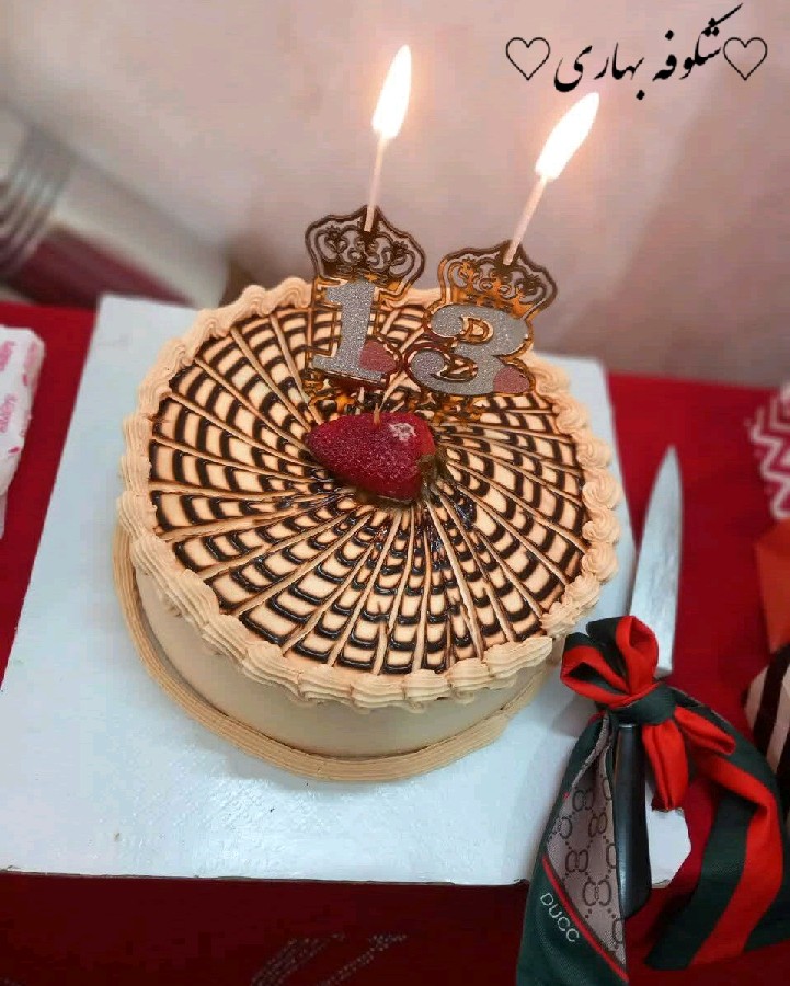 عکس کیک تولد