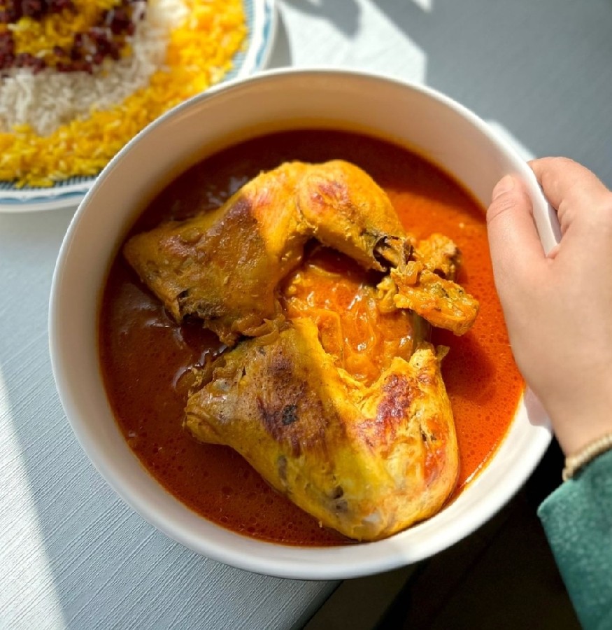 عکس خورشت مرغ