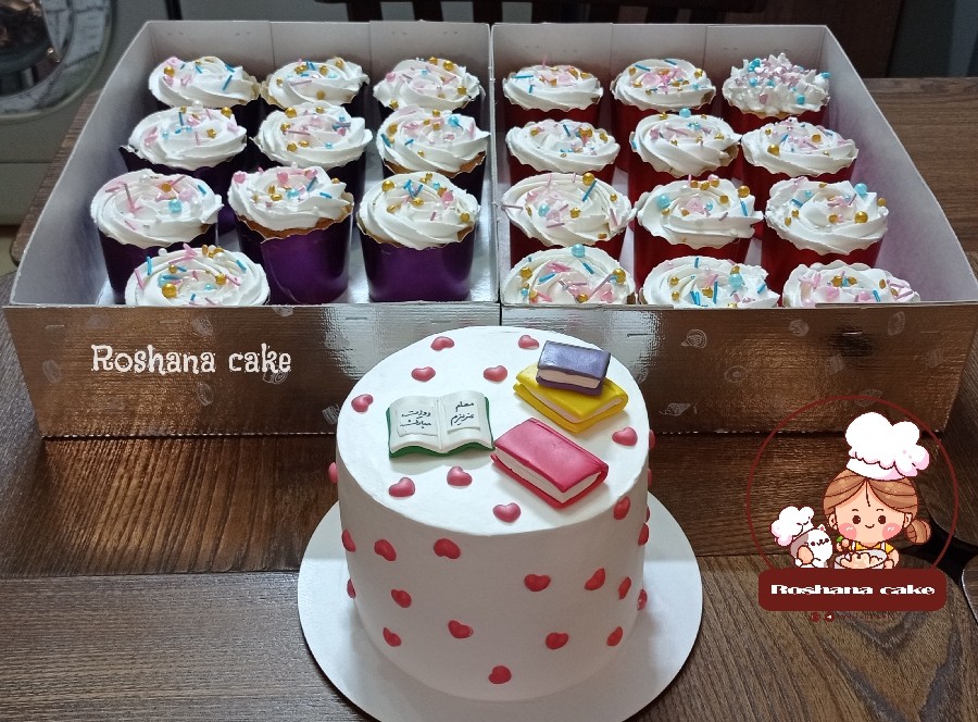 عکس کیک و کاپ کیک سفارشی