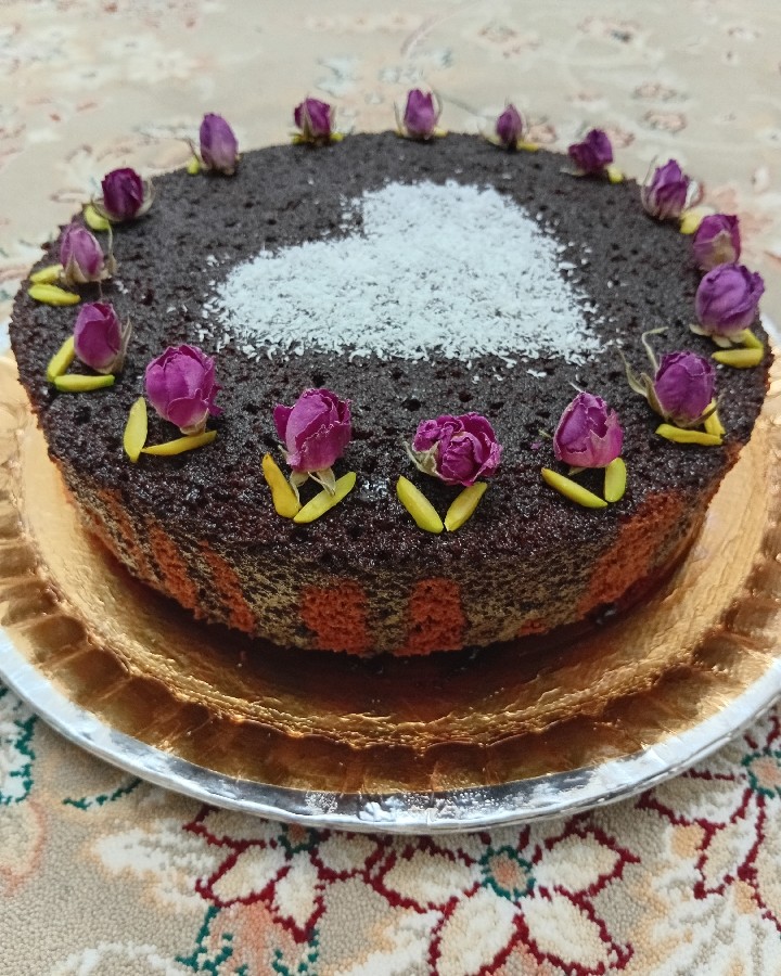 عکس کیک خیس شکلاتی 
 