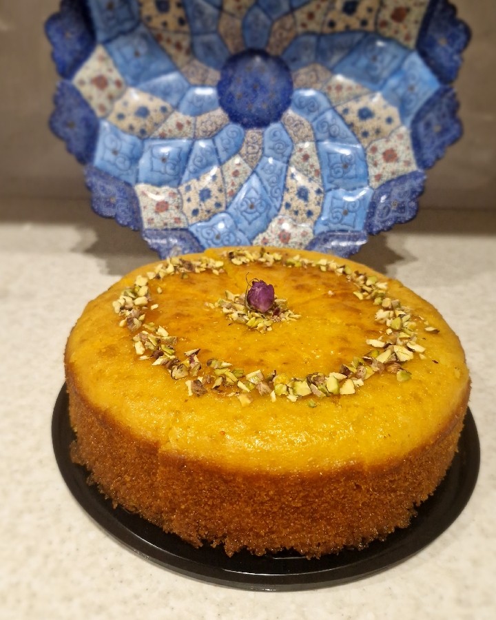 عکس کیک شربتی شیرازی