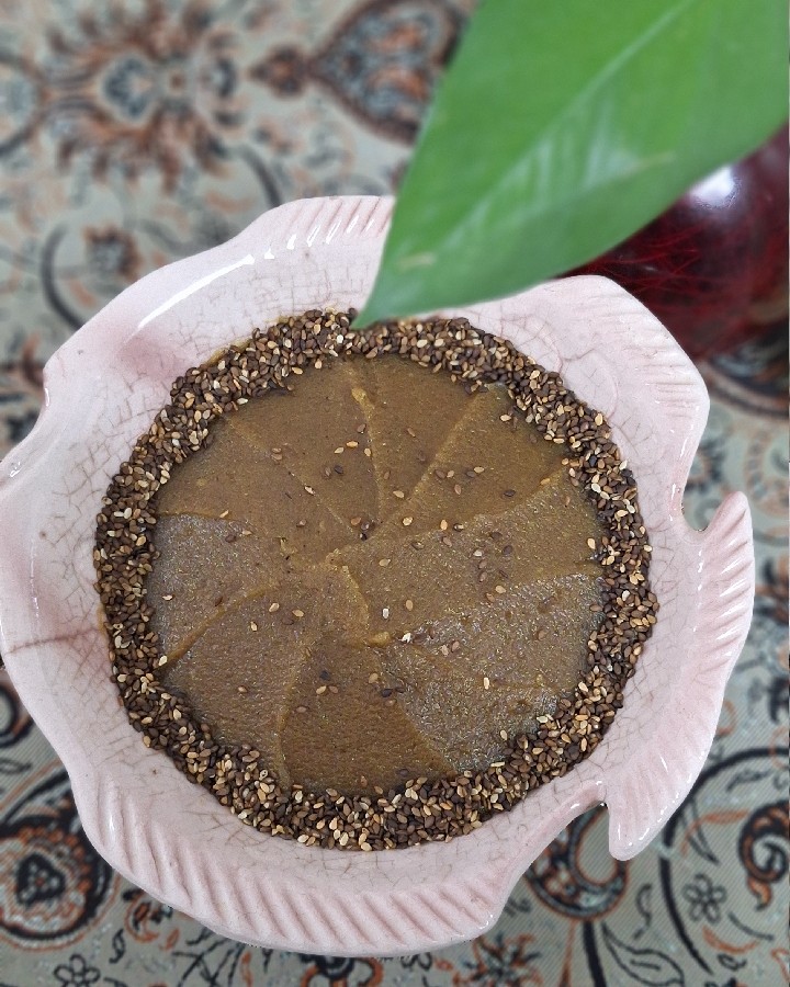 عکس حلوا آرد گندم..