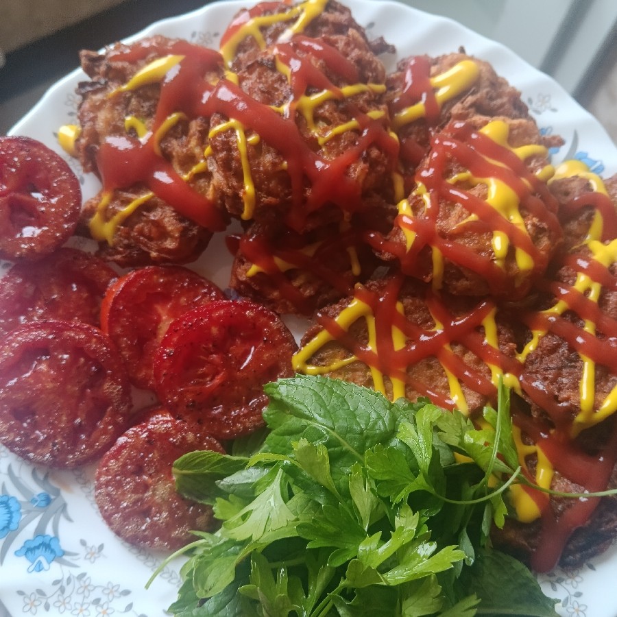 عکس کتلت کدو