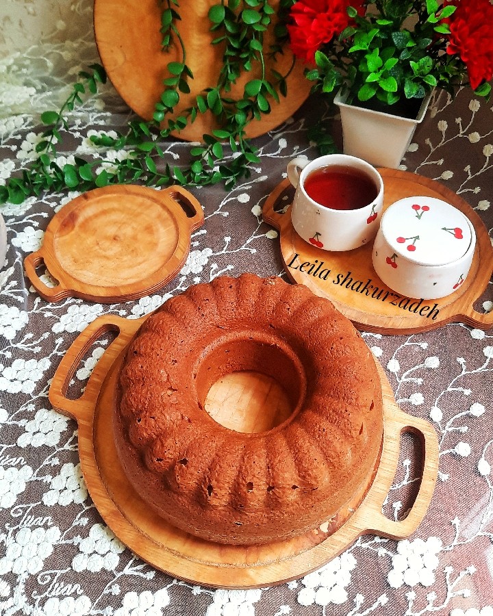 عکس کیک عصرانه ساده