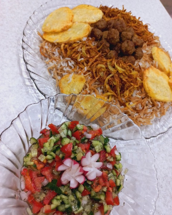 عکس رشته پلو