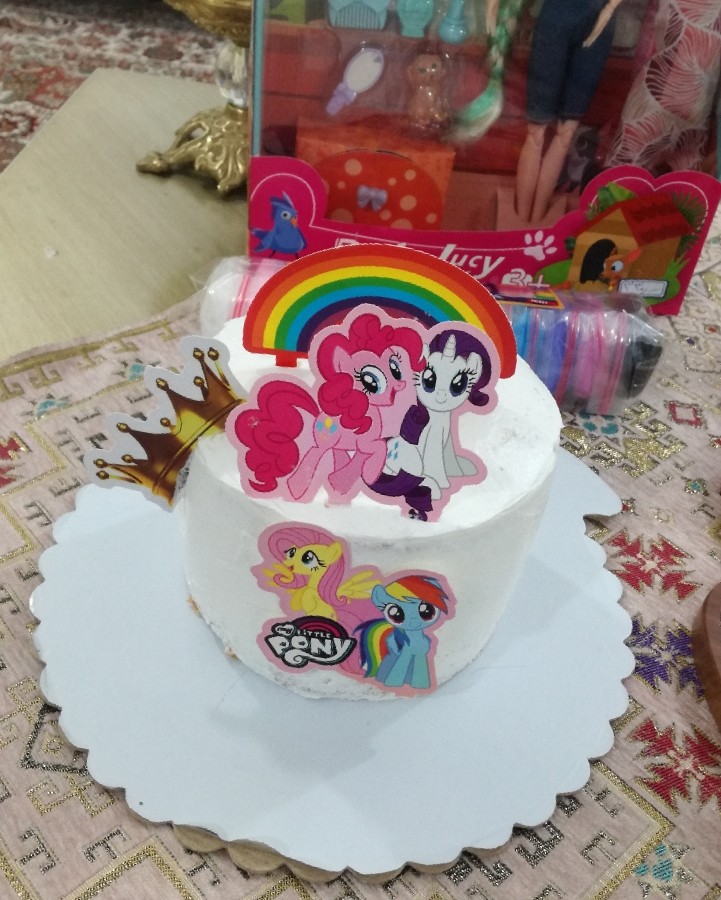 عکس کیک روز دختر