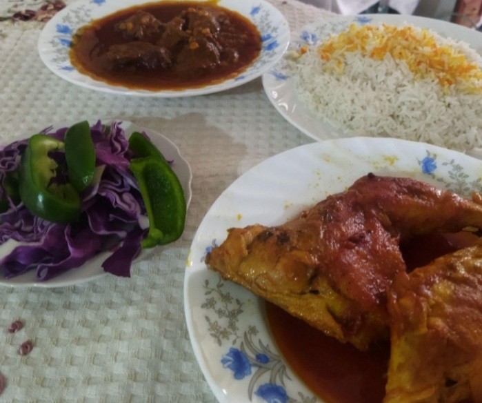 عکس خورشت مرغ مجلسی