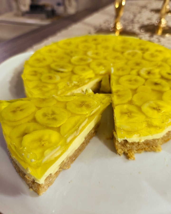 عکس چیز کیک موز