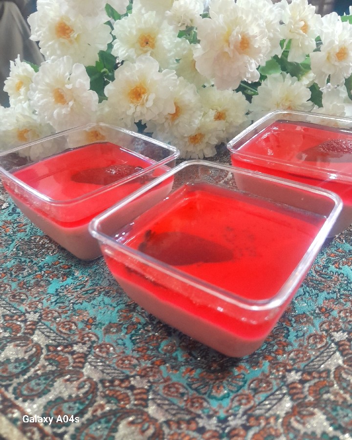 عکس دسر بیسکویت.شله زرد.بستنی یخی