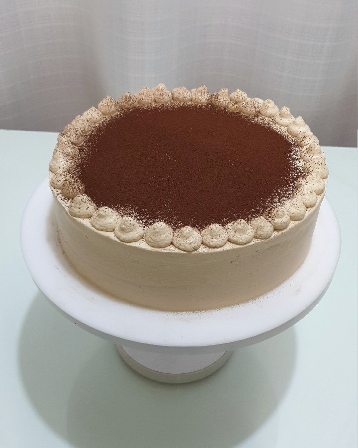 عکس کیک نسکافه 