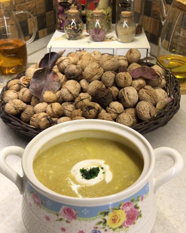 عکس سوپ تره فرنگی