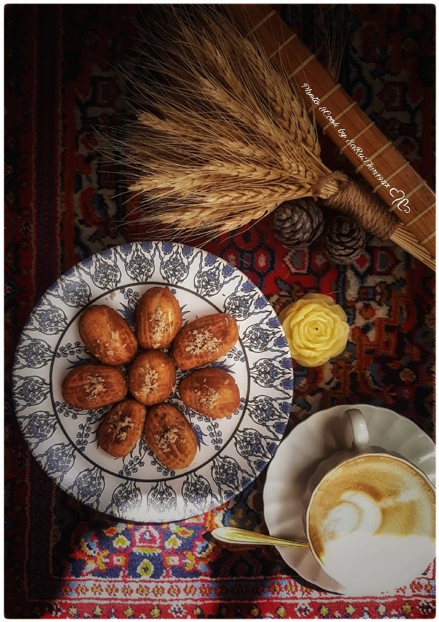 عکس بژی (شیرینی سنتی کرمانشاه)