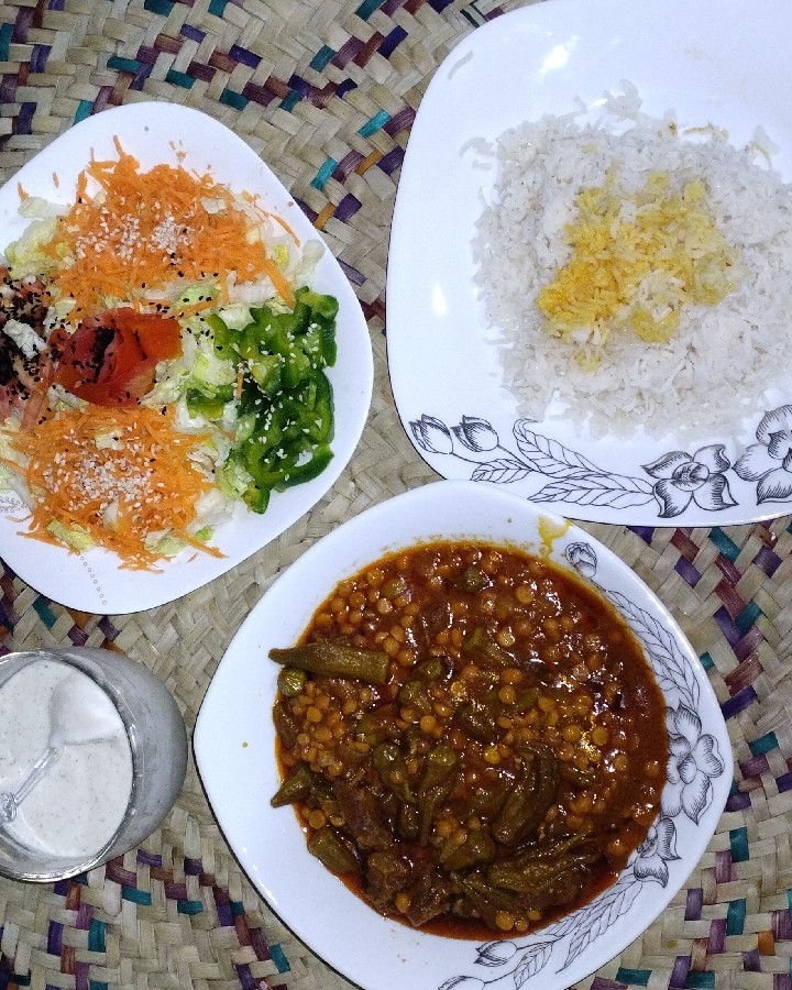 عکس خورشت بامیه 