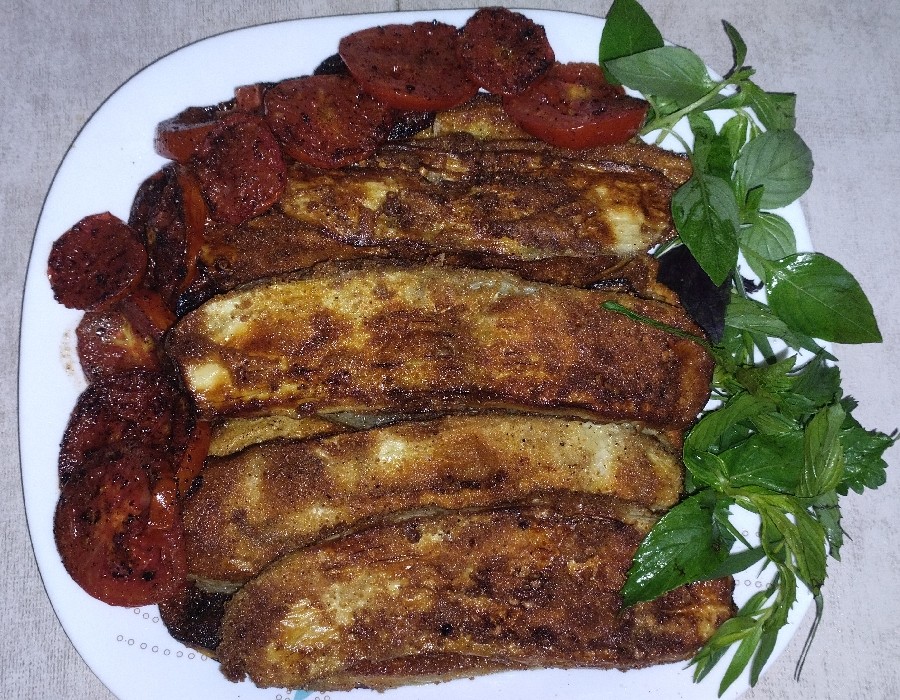 عکس بادمجان سوخاری 