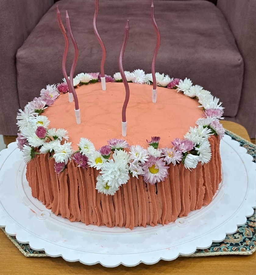 عکس کیک روز دختر برای دختر عزیزم