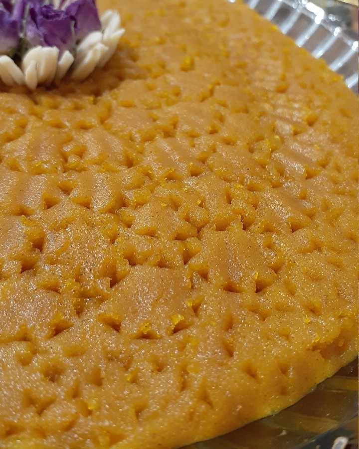 عکس حلوای سه آرد