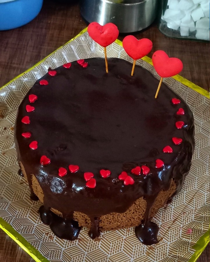 عکس کیک شکلاتی 