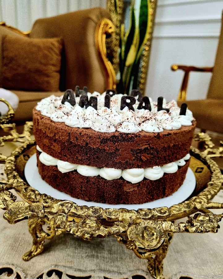 عکس کیک اسفنجی