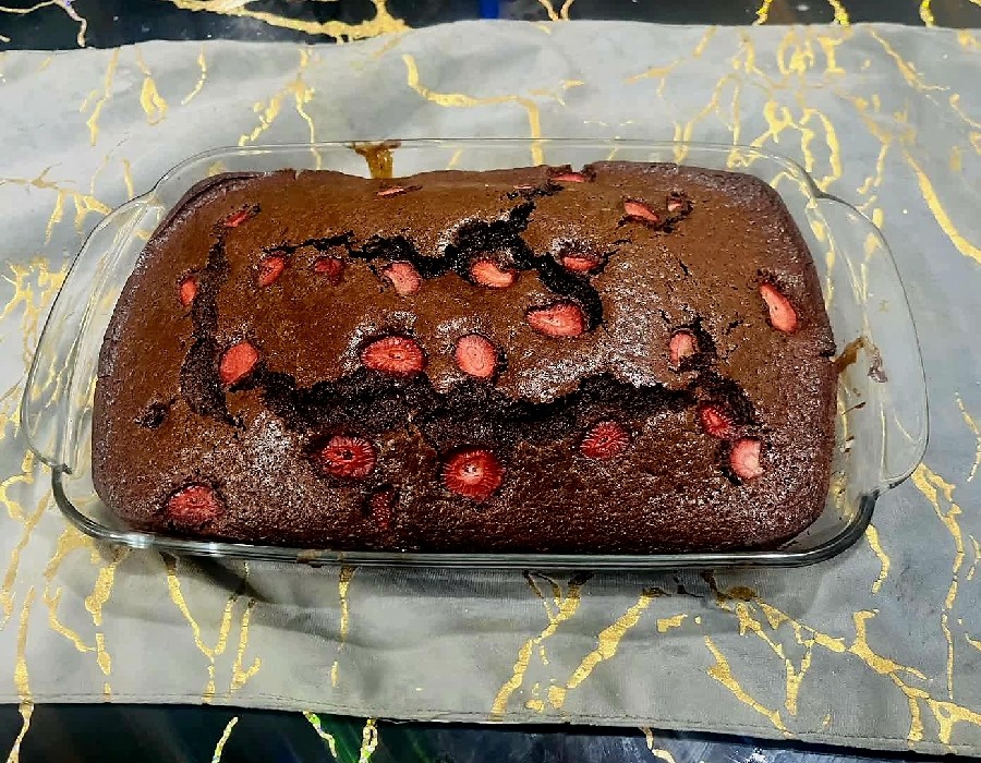 عکس کیک شیره توت 