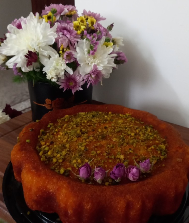 عکس کیک شربتی