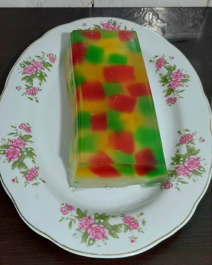 عکس اینم ژله رنگی من.