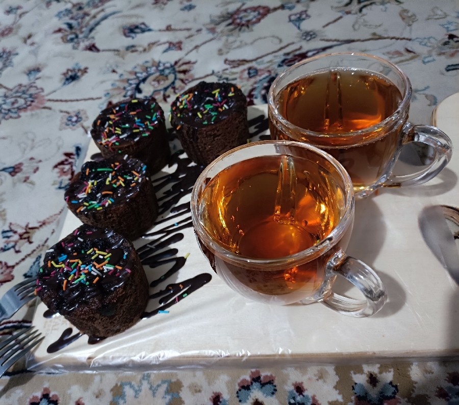عکس کیک فنجونی
