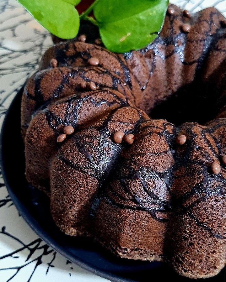 عکس کیک شکلاتی