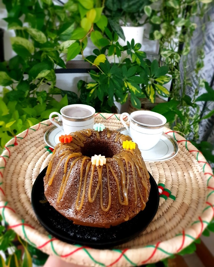 عکس کیک شکلاتی ساده
