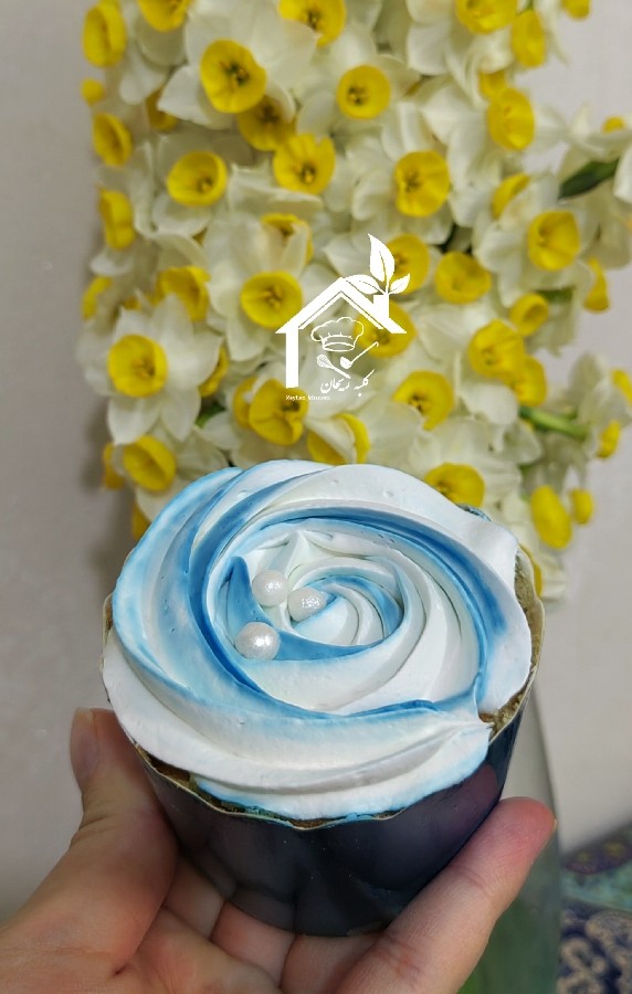 عکس کیک پنبه ای