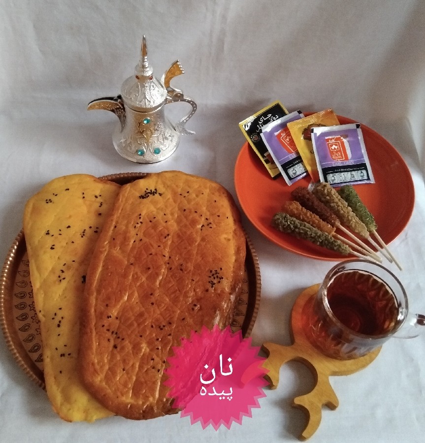 عکس نان پیده