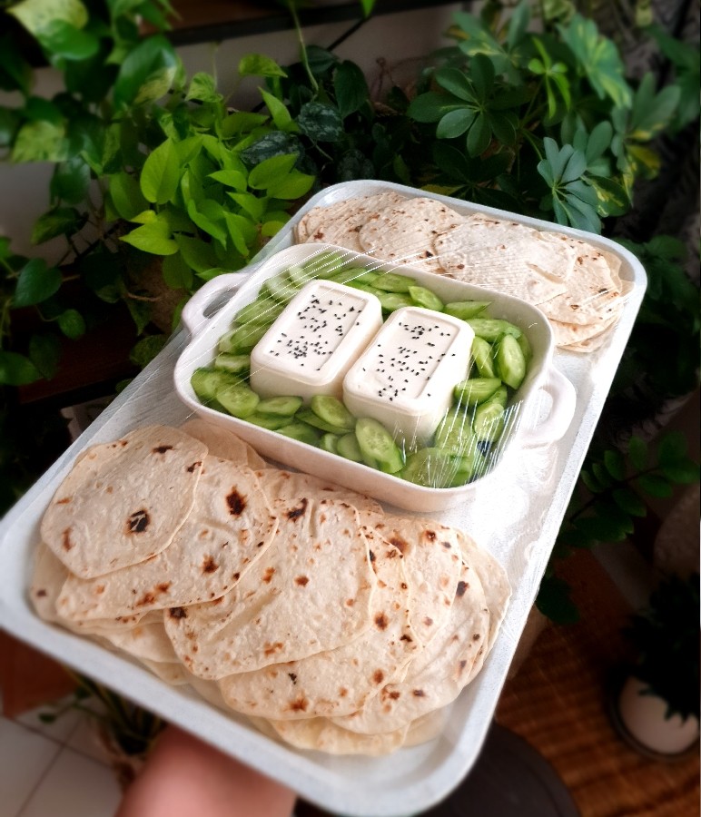 عکس نان تافتون خانگی