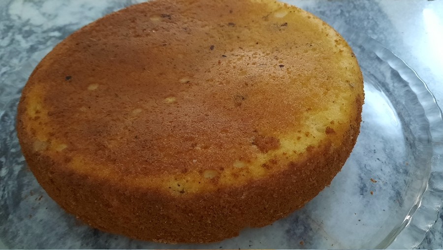عکس کیک وانیلی