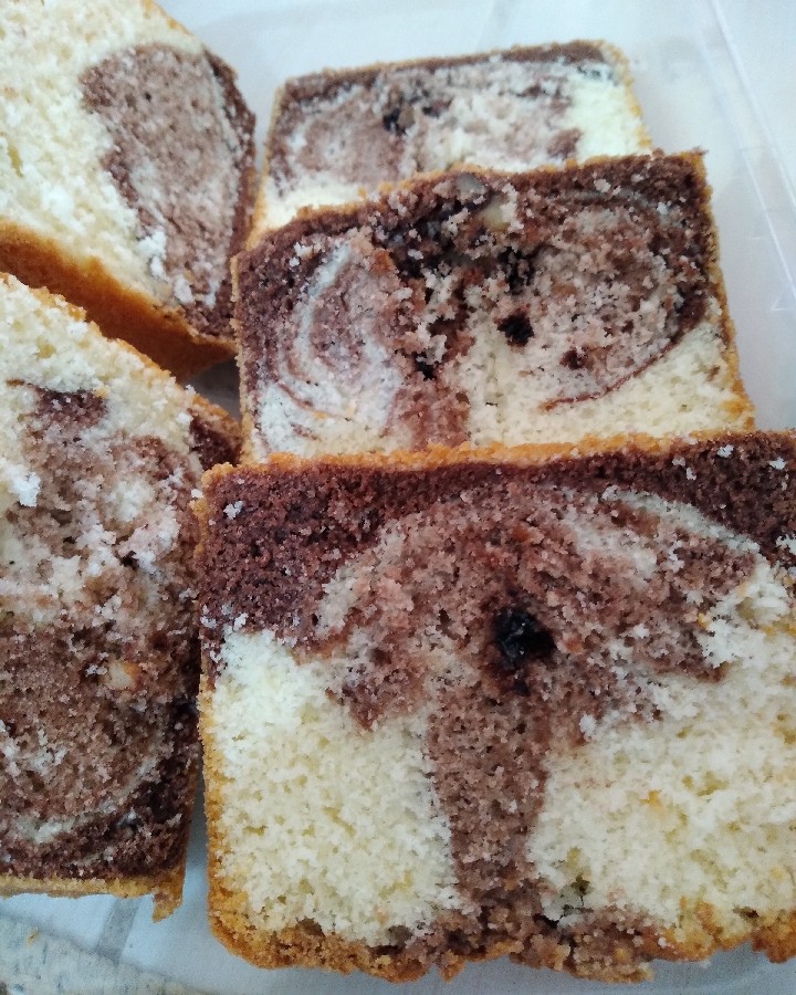 عکس کیک پنبه ای