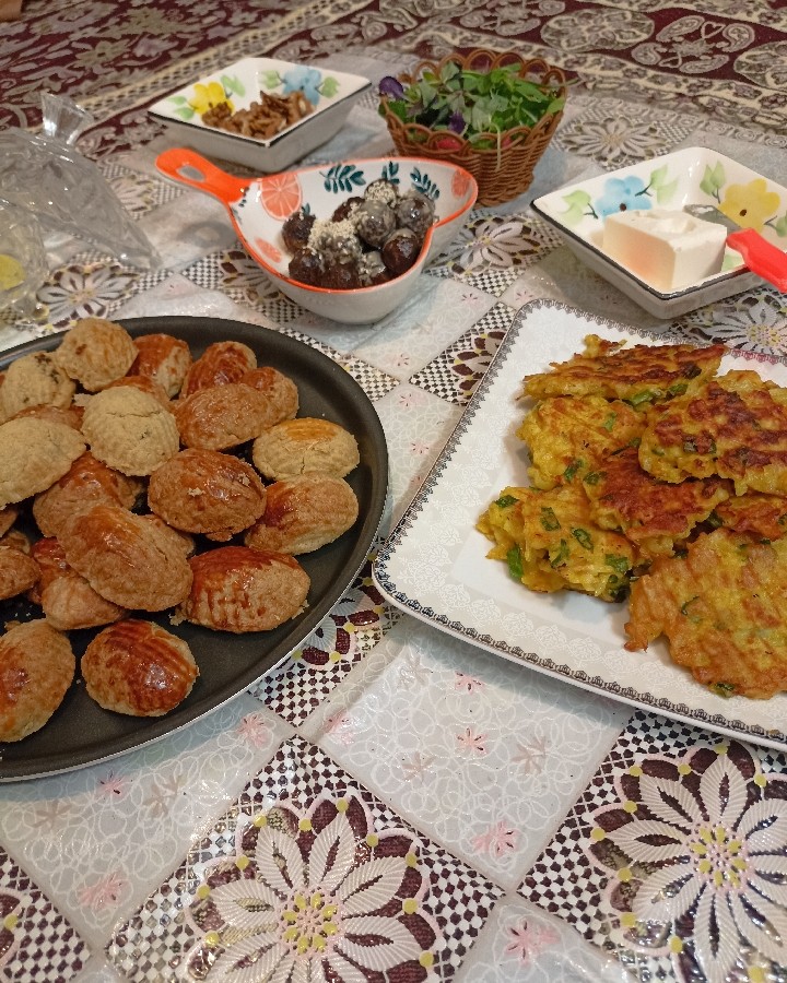 عکس کلوچه خرمایی عربی