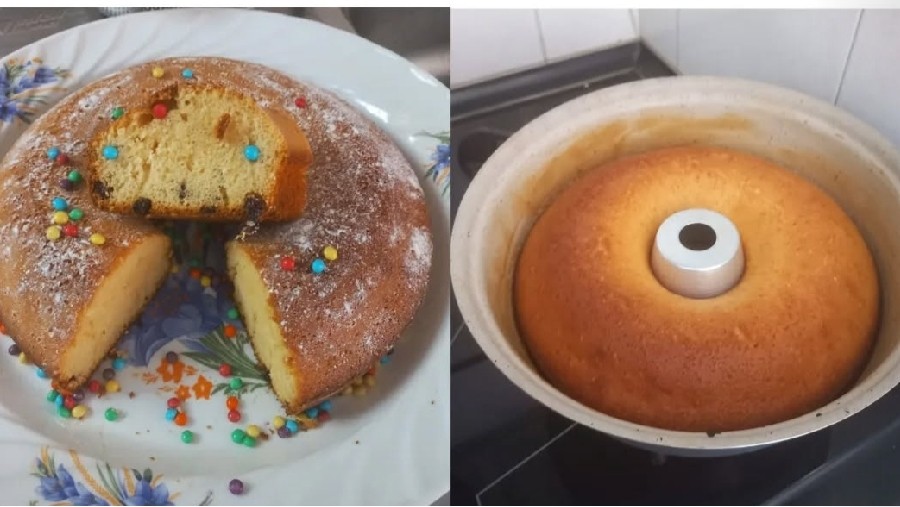 عکس کیک پرتقالی