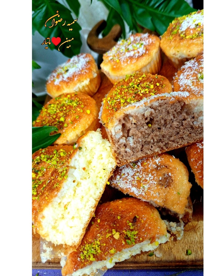 عکس کیک پای مکرون(نارگیلی)
تخم مرغ ۶۵ گرمی