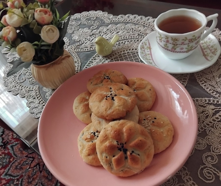 عکس کلوچه خرمایی