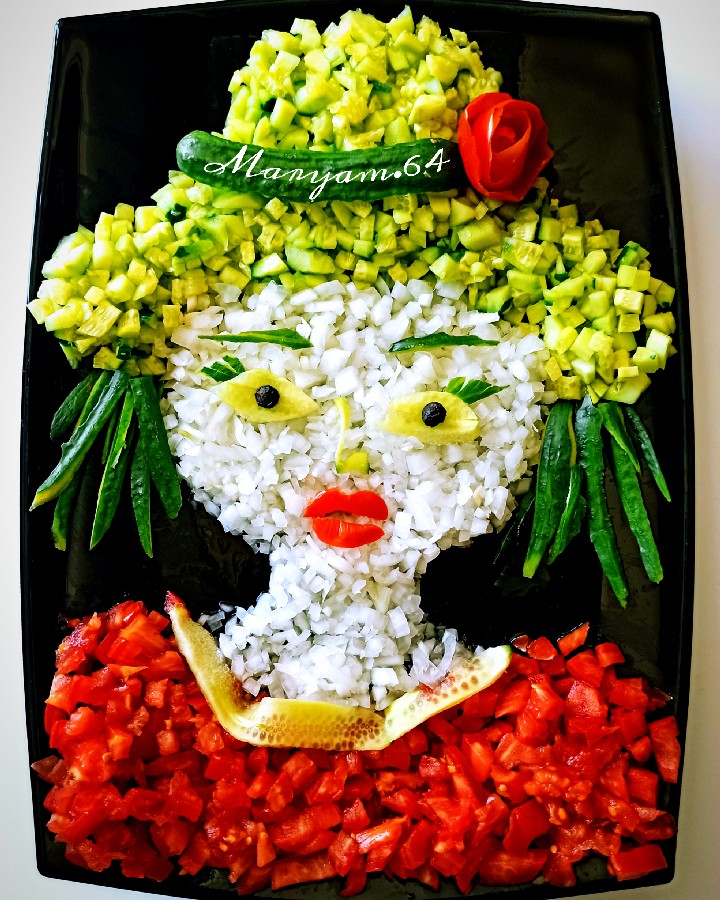 عکس سالاد شیرازی