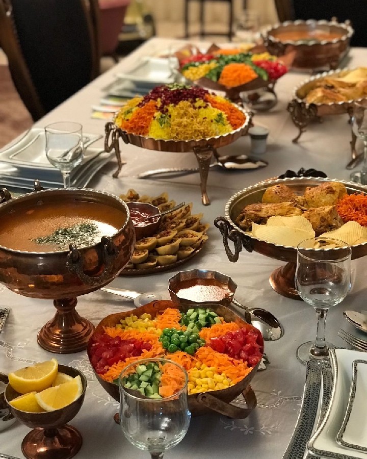 عکس شام تولد 