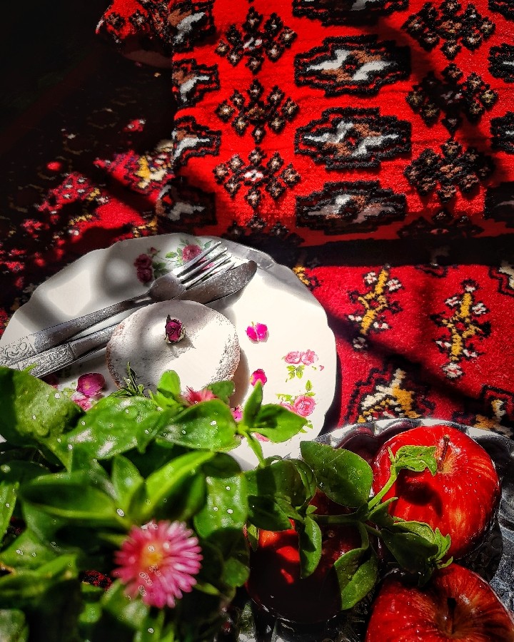 عکس پای سیب