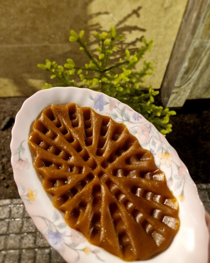 عکس حلوای سه آرد مجلسی