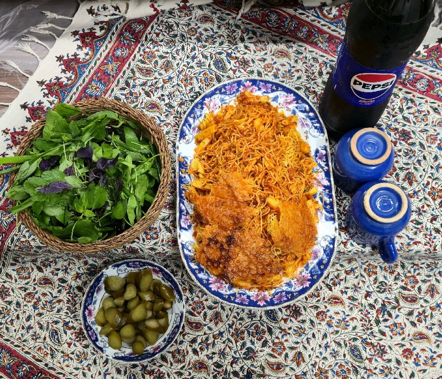 عکس   ماکارونی خوشمزه 
