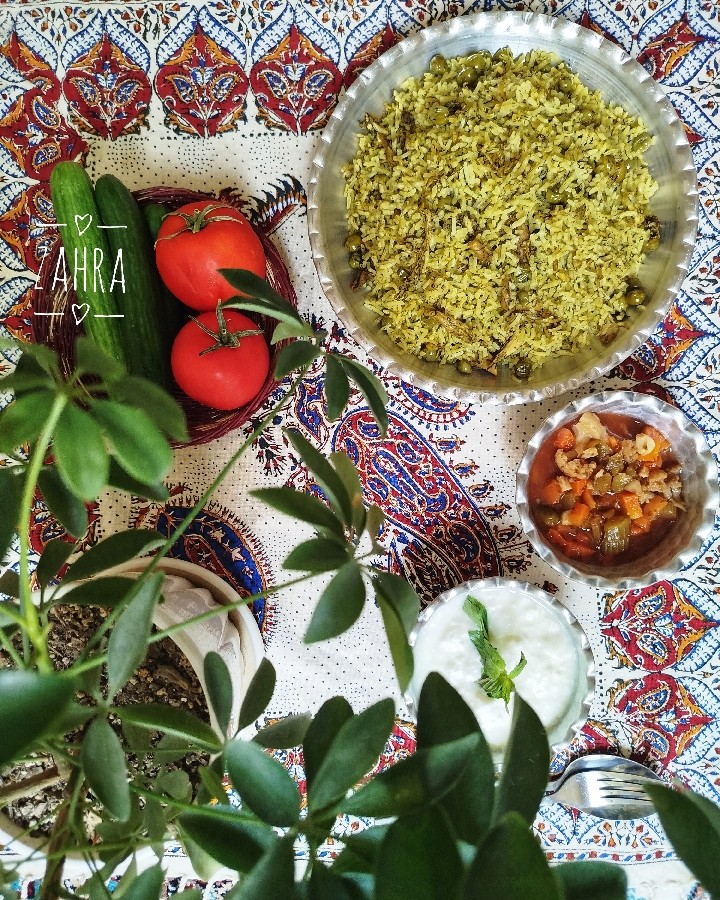 عکس نخود پلو