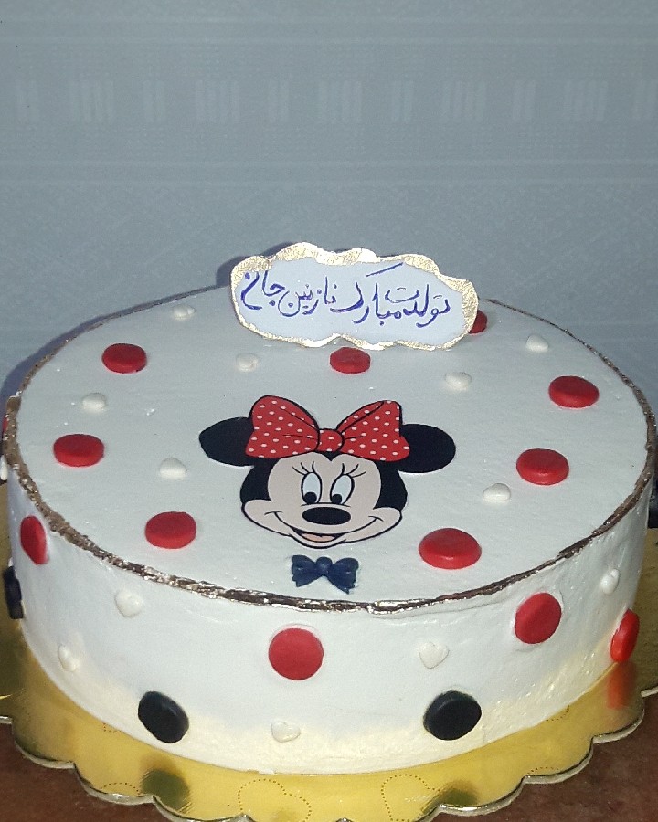 عکس کیک دخترونه سفارشی