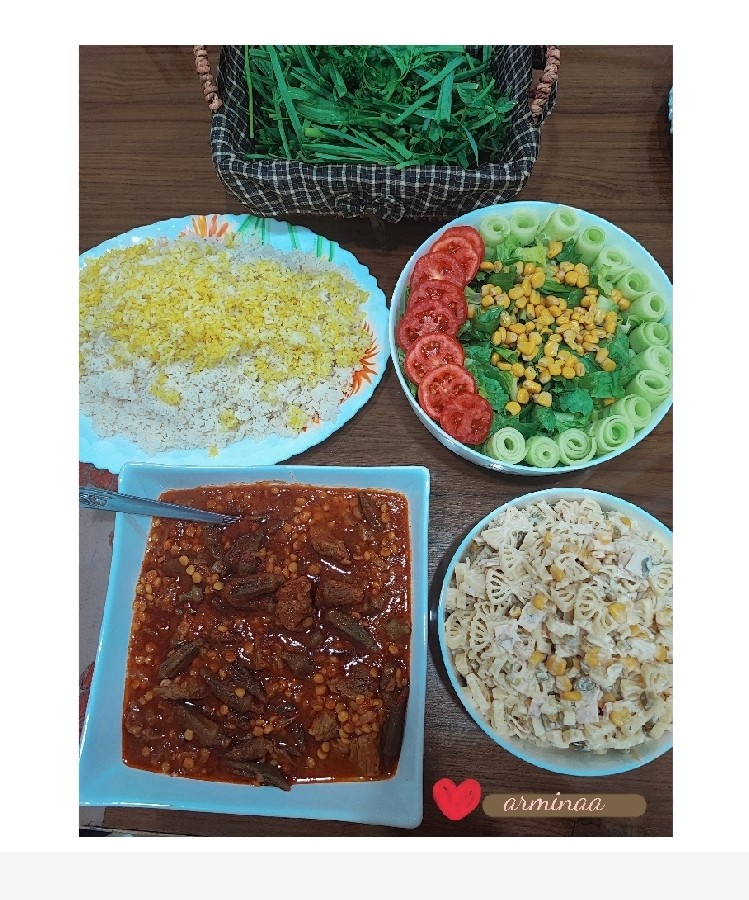 عکس خورشت بامیه