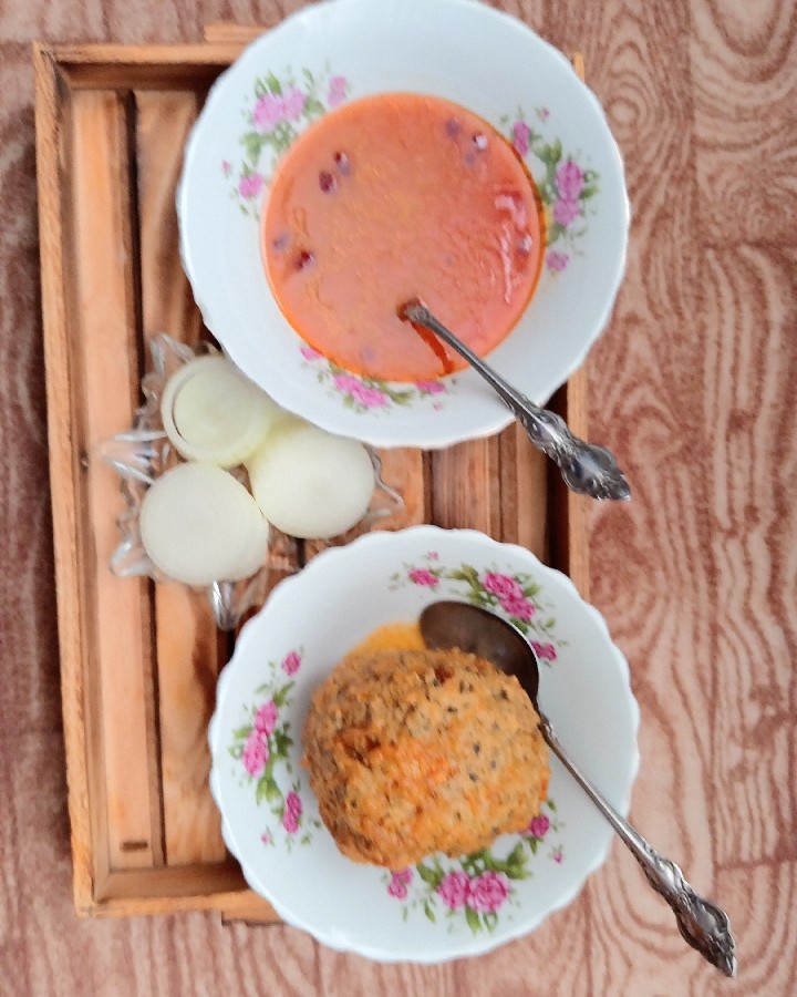 عکس کوفته سنتی تبریز.