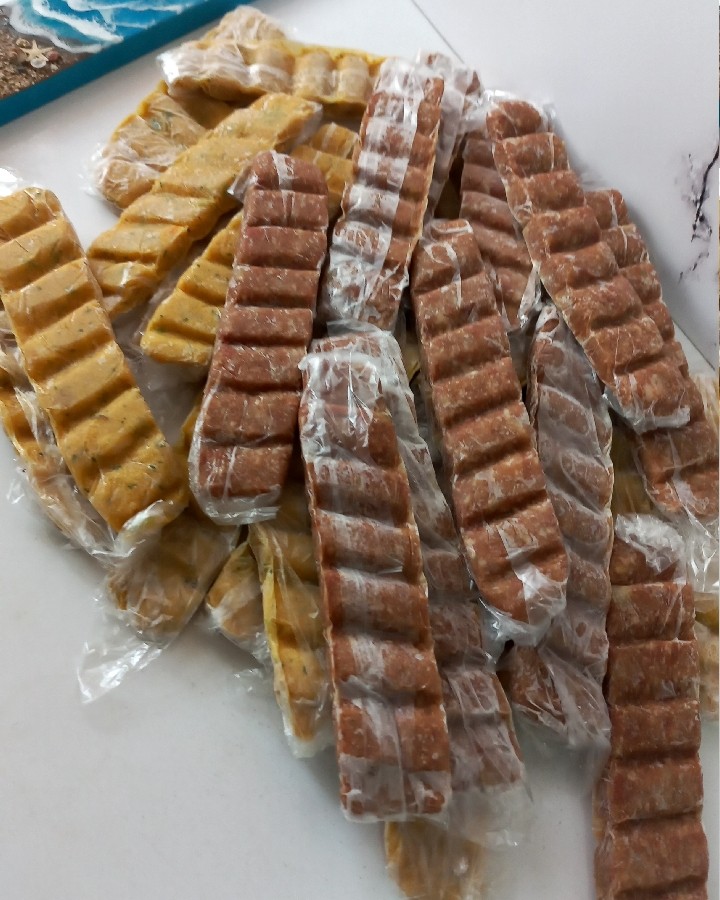 عکس کباب لقمه مرغ زعفرانی